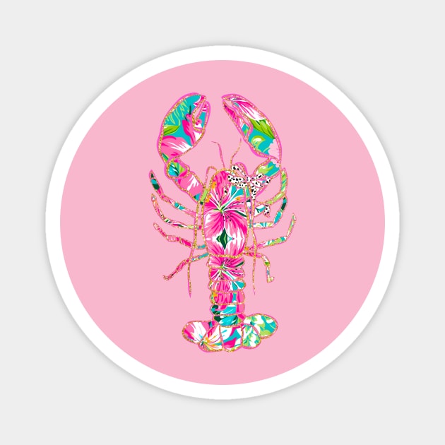 Tropical Fun Lobster Magnet by Teresa's Store 1
